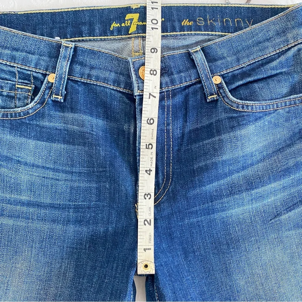 7 for all mankind the skinny jeans